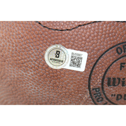 Brett Favre Autographed Green Bay Packers Wilson NFL Football