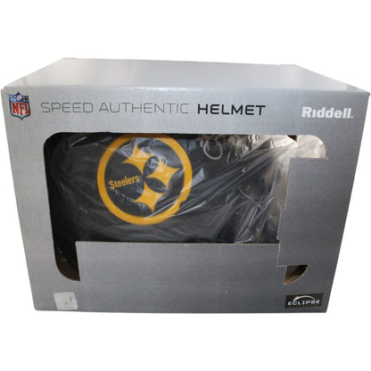 Troy Polamalu Autographed Pittsburgh Steelers Full Size Authentic Eclipse Helmet