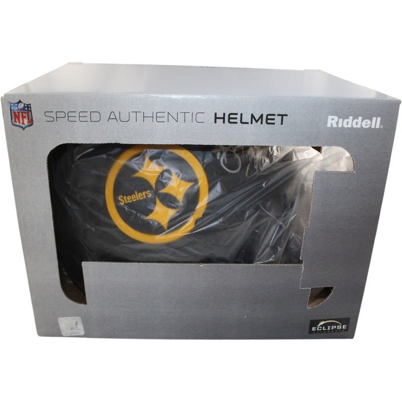 Troy Polamalu Autographed Pittsburgh Steelers Full Size Authentic Eclipse Helmet