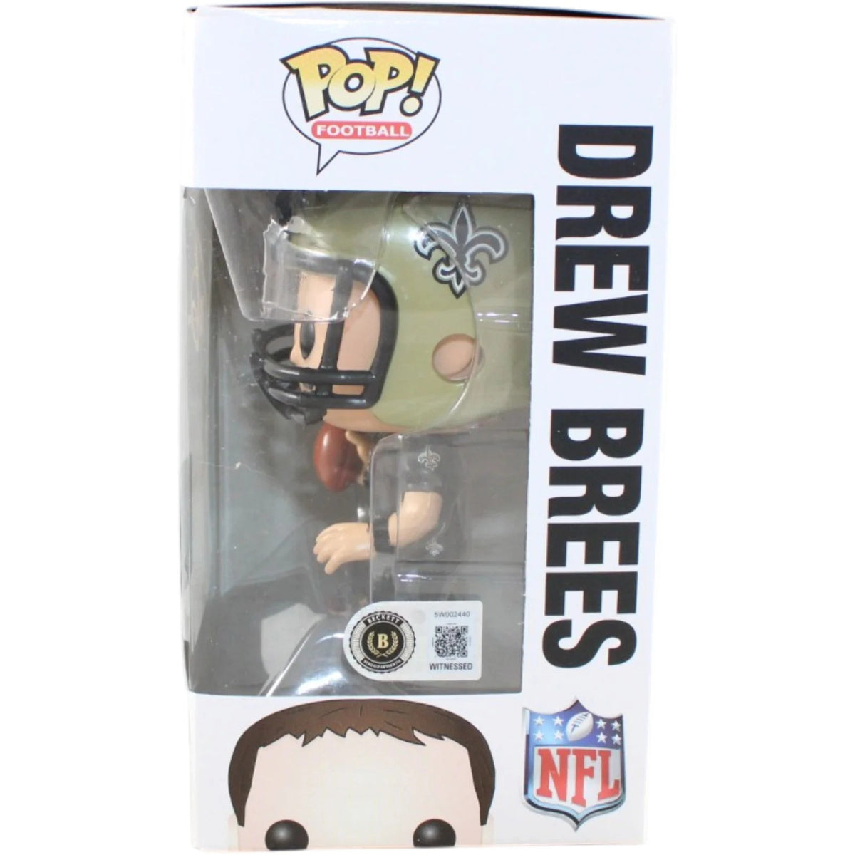 Drew Brees Signed New Orleans Saints Funko Pop #11