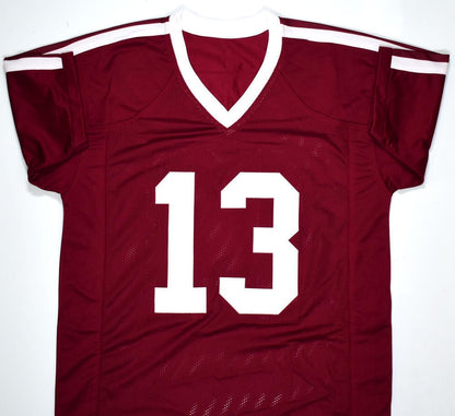 Mike Evans Autographed Texas A&M Aggies Maroon Custom Jersey