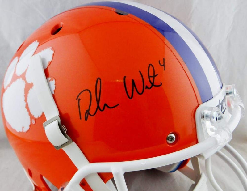 Deshaun Watson Signed Clemson Tigers Full Size Helmet - Black