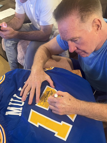 Chris Mullin Signed Golden State Warriors Custom Jersey (HOF 2011)