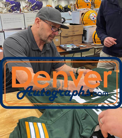 Tony Mandarich Signed Green Bay Packers Custom Football Jersey