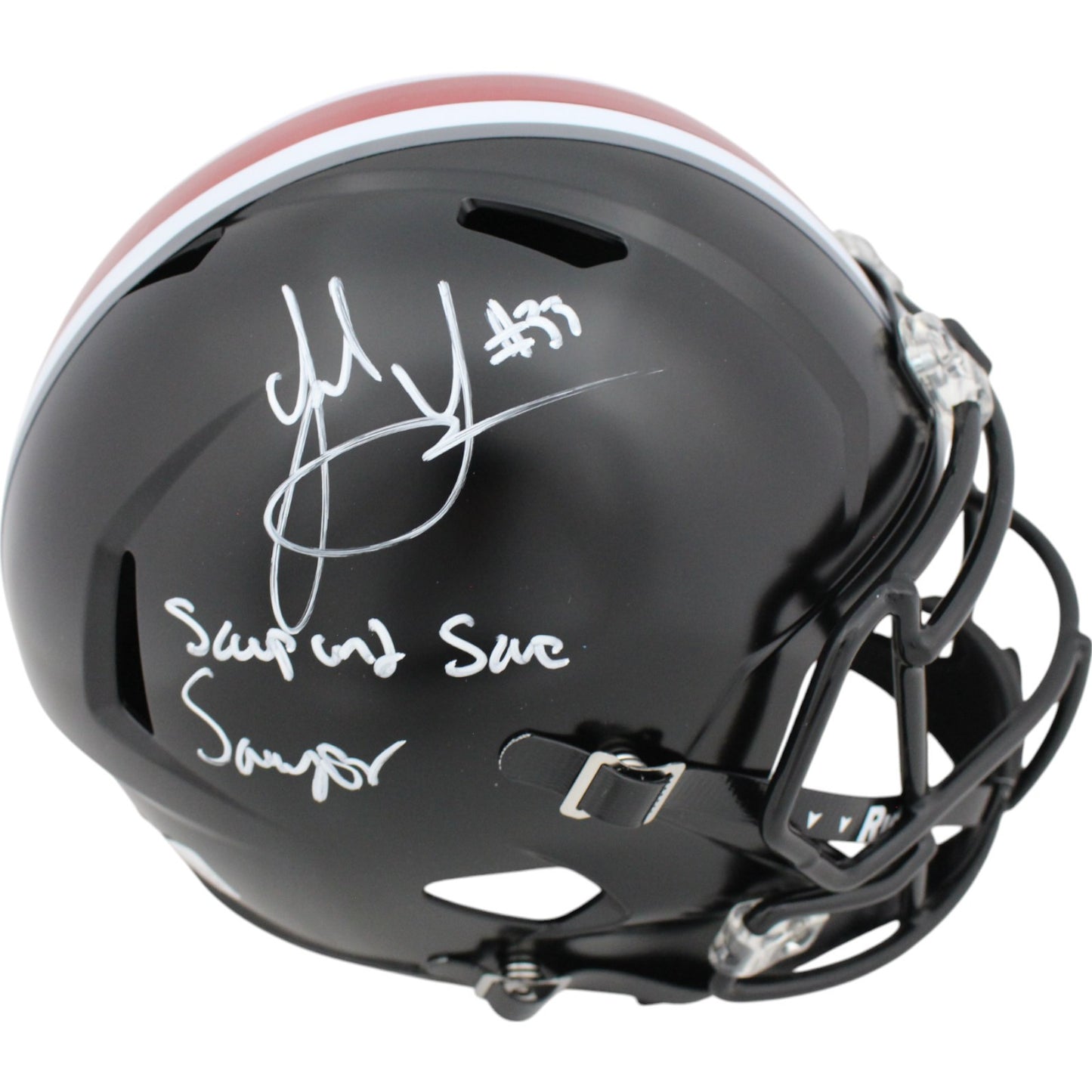 Jack Sawyer Signed Ohio State Buckeyes Full Size Replica Helmet