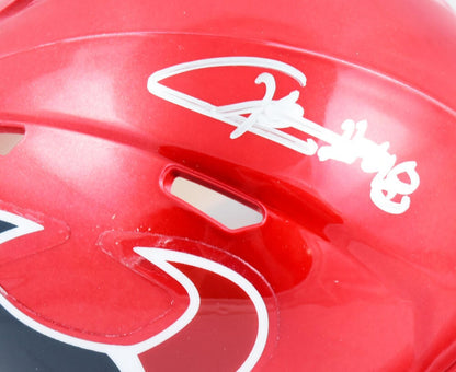 Christian Harris Signed Houston Texans Flash Alternate Mini Helmet