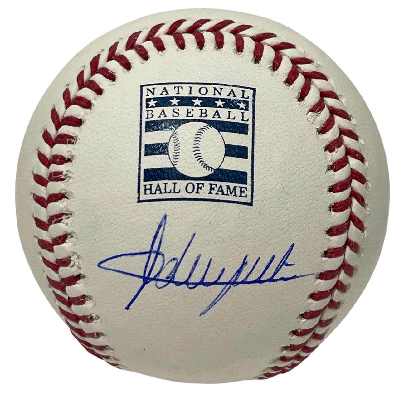 Adrian Beltre Signed Hall of Fame Logo ROMLB Baseball (Beckett Witnessed)