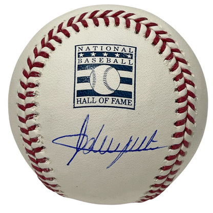Adrian Beltre Signed Hall of Fame Logo ROMLB Baseball (Beckett Witnessed)