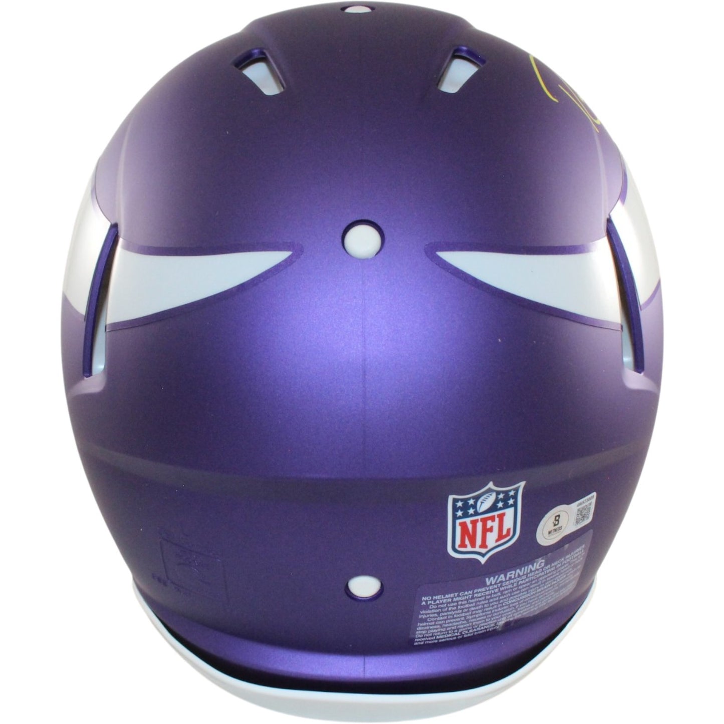 Randy Moss Signed Minnesota Vikings Full Size Authentic Tribute Helmet