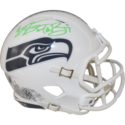 Brian Bosworth Signed Seattle Seahawks 2024 STS Mini Helmet "The Boz"