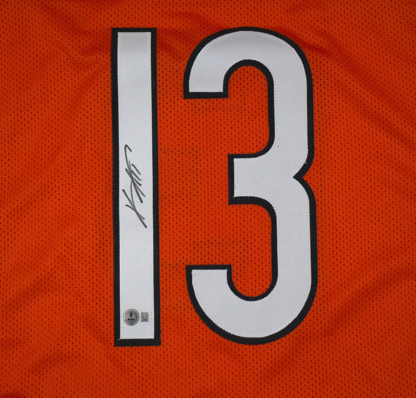 Keenan Allen Autographed Orange Custom Jersey