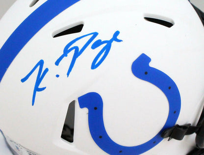 Kwity Paye Signed Indianapolis Colts Lunar Speed Mini Helmet