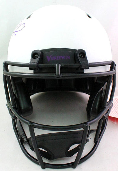 Randy Moss Signed Minnesota Vikings Lunar Eclipse Authentic Full Size Helmet