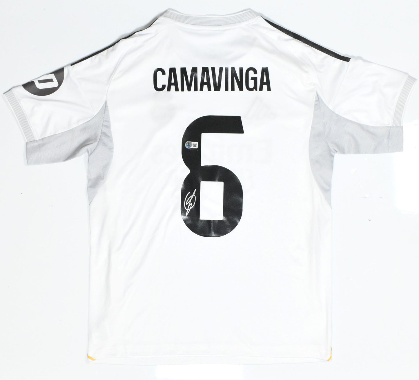 Eduardo Camavinga Signed Real Madrid Home Jersey