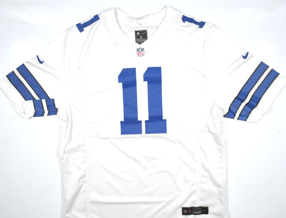 Micah Parsons Signed Dallas Cowboys White Nike Game Jersey