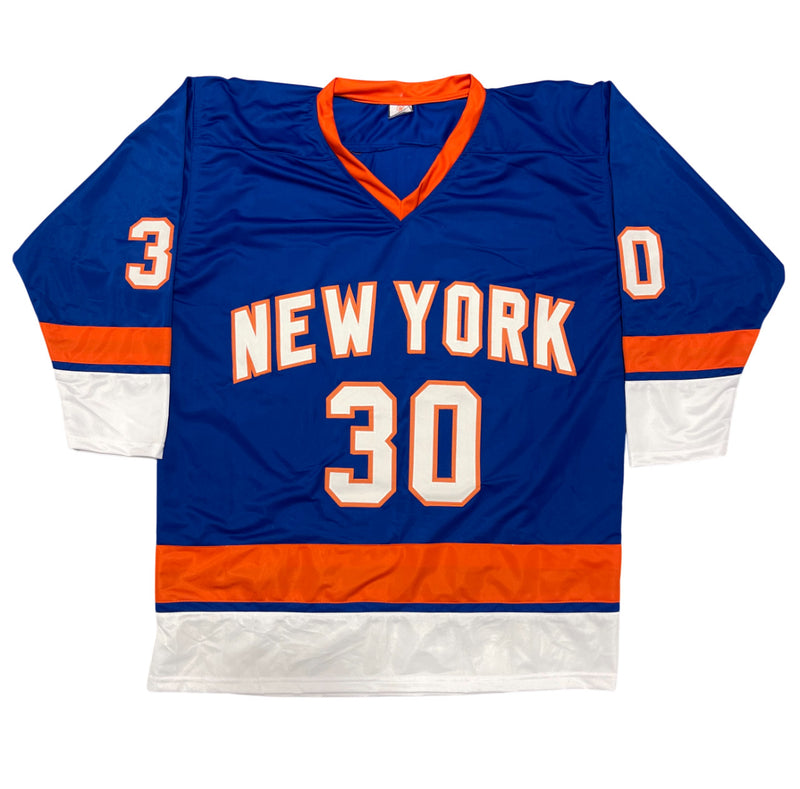 Ilya Sorokin Autographed New York Islanders Custom Hockey Jersey (JSA)