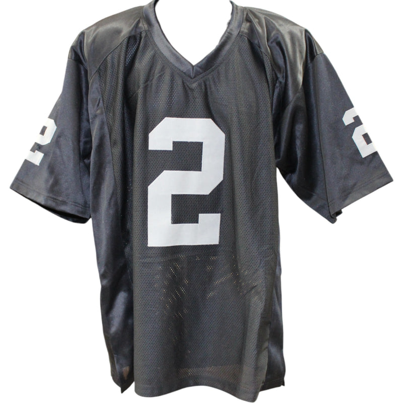 Ashton Jeanty Autographed Pro Style Custom Black Football Jersey