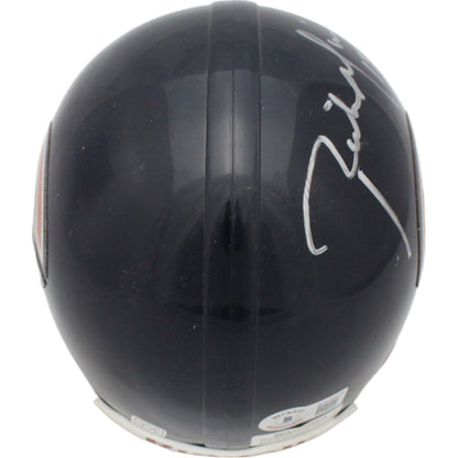 Rick Mirer Signed Chicago Bears VSR4 Replica Mini Helmet