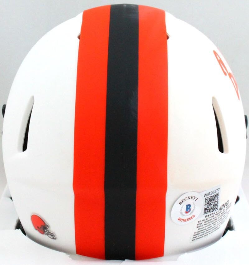 Baker Mayfield Signed Cleveland Browns Lunar Mini Helmet