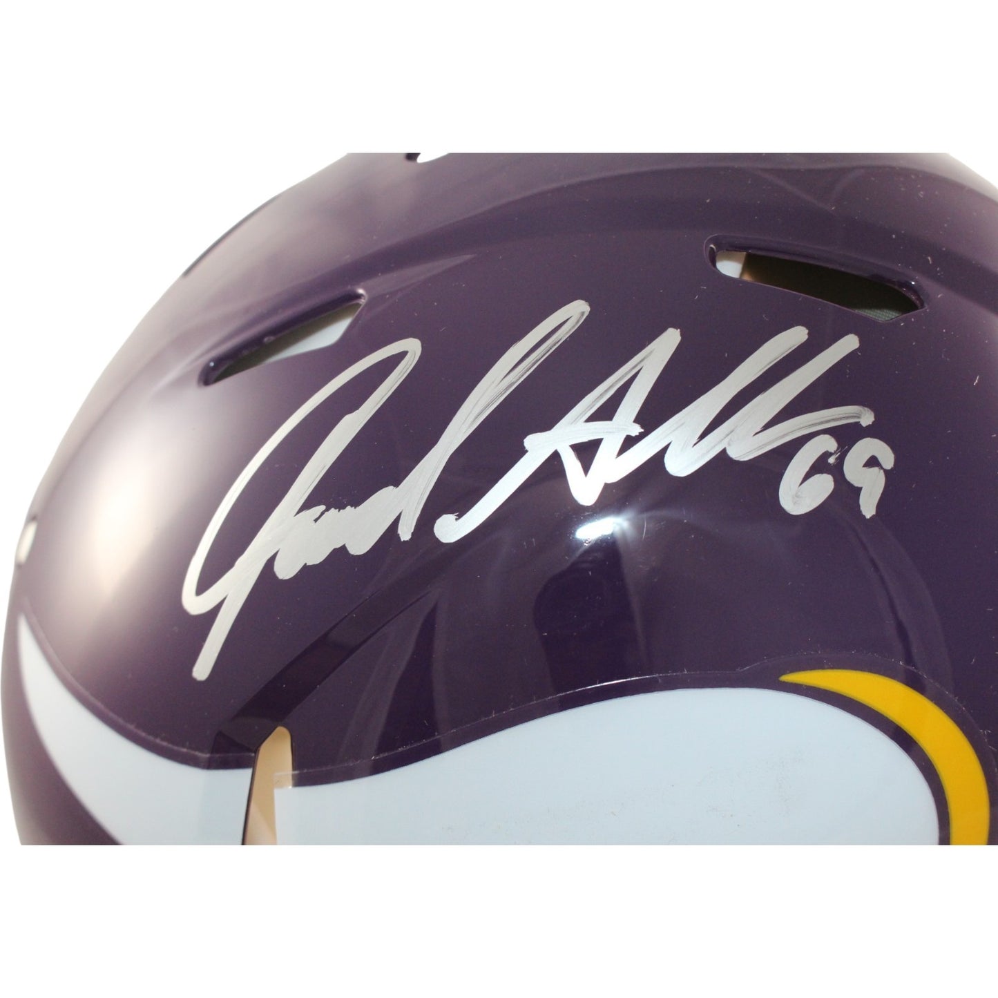 Jared Allen Signed Minnesota Vikings Authentic Throwback Full Size Helmet
