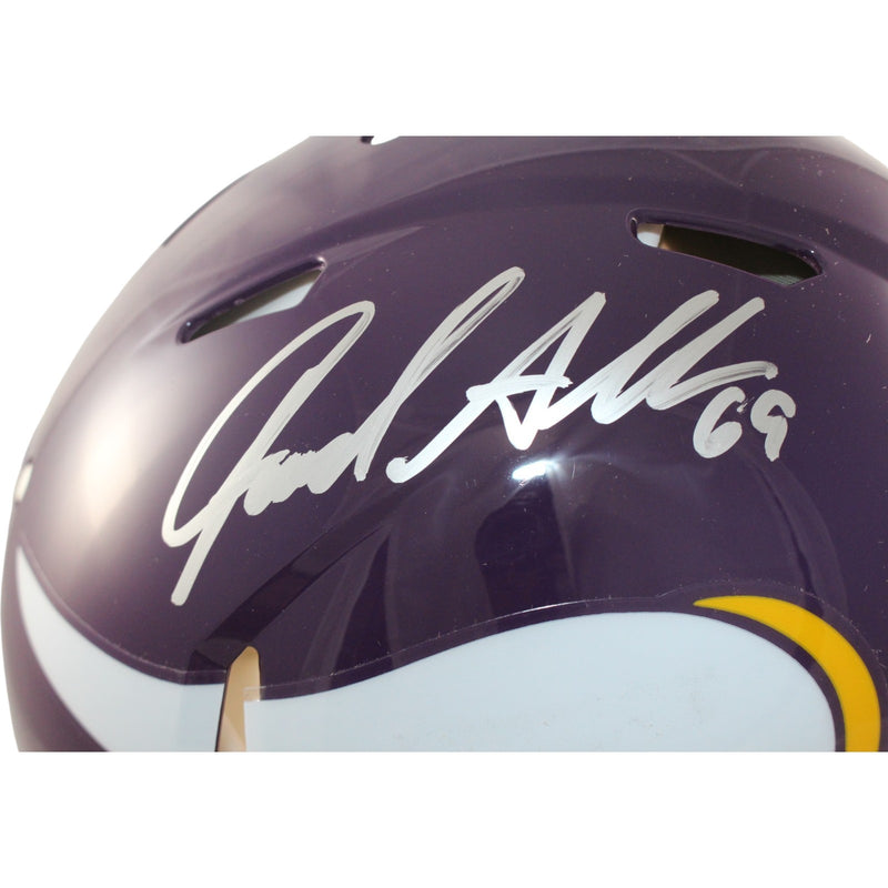 Jared Allen Signed Minnesota Vikings Authentic Throwback Full Size Helmet