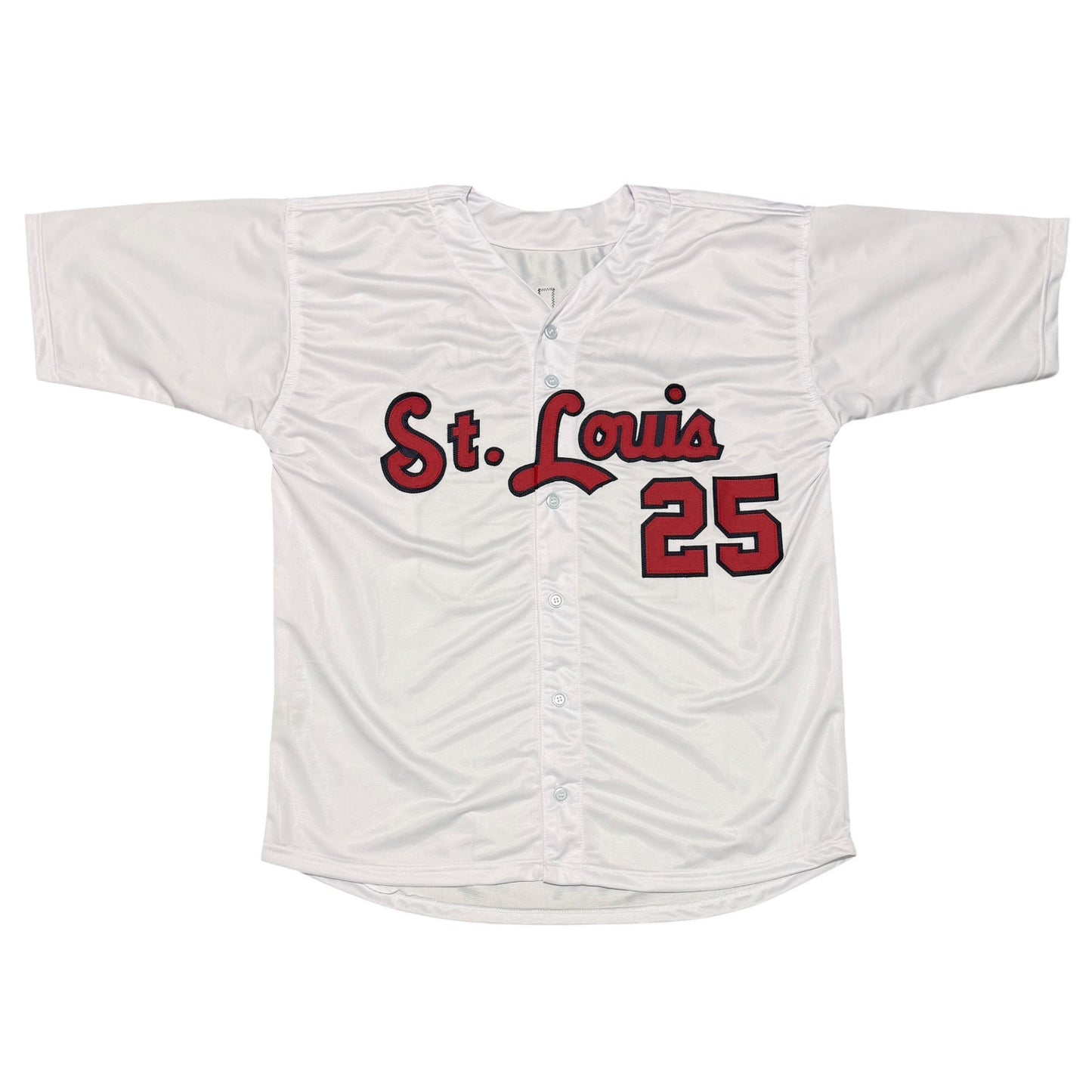 Mark McGwire St. Louis Cardinals Autographed Custom Jersey BAS COA