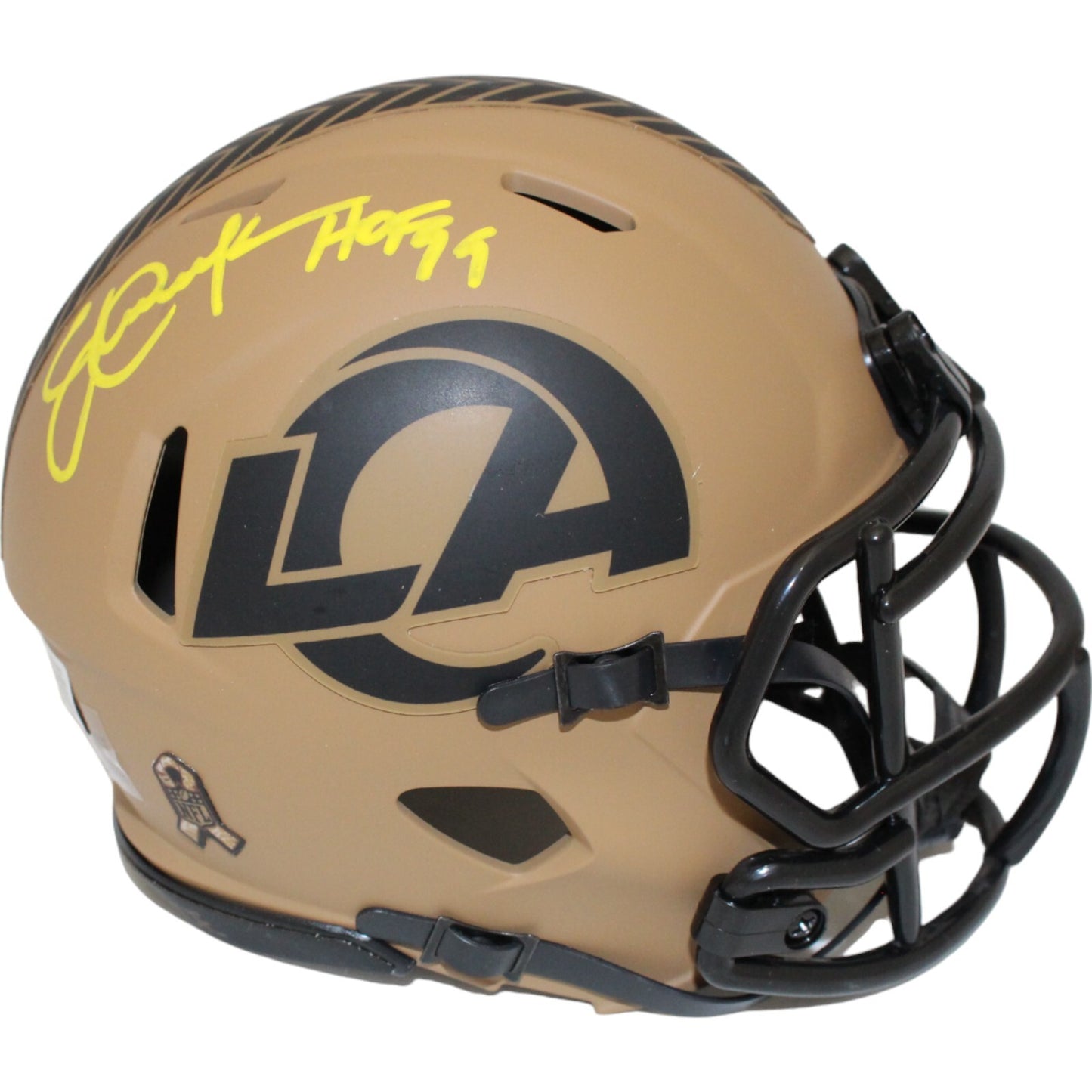 Eric Dickerson Los Angeles Rams Autographed Mini Helmet (HOF)