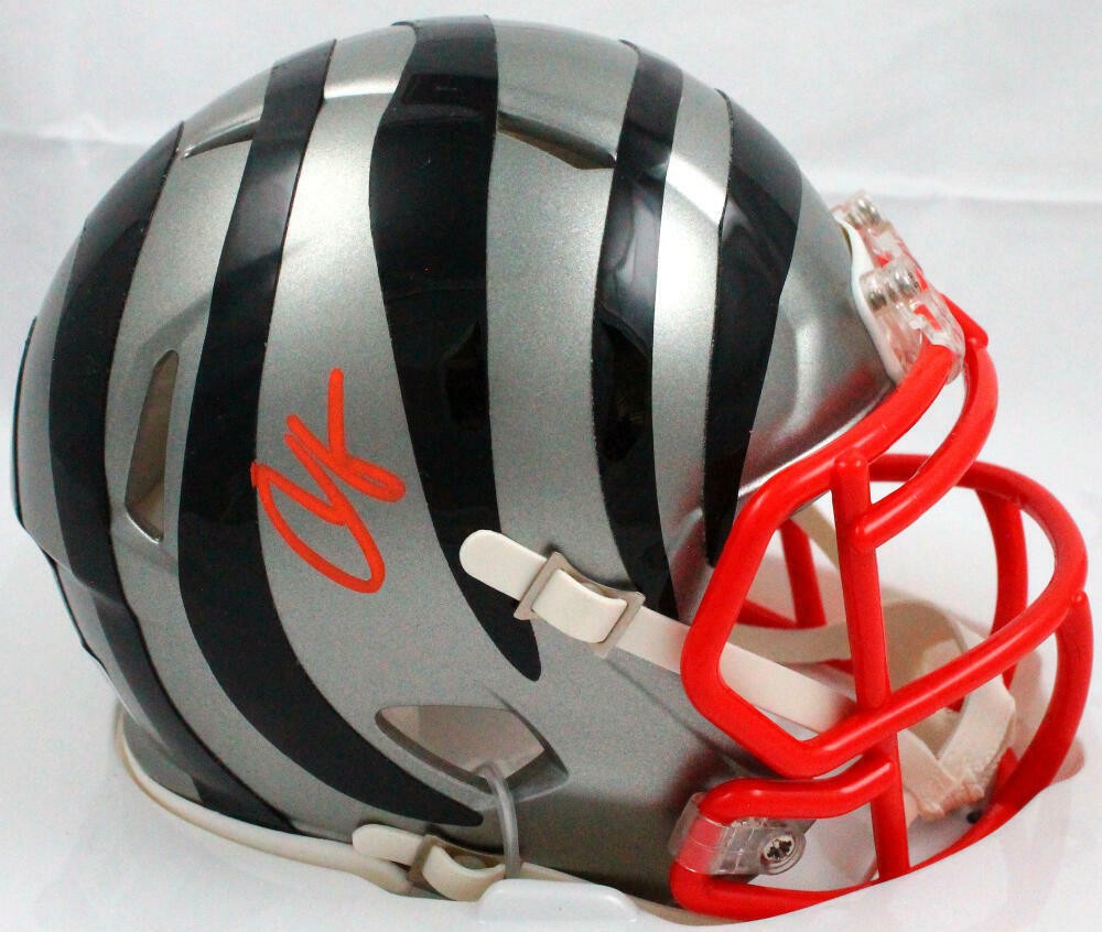 Chad Johnson Signed Cincinnati Bengals Flash Speed Mini Helmet