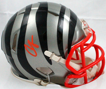 Chad Johnson Signed Cincinnati Bengals Flash Speed Mini Helmet