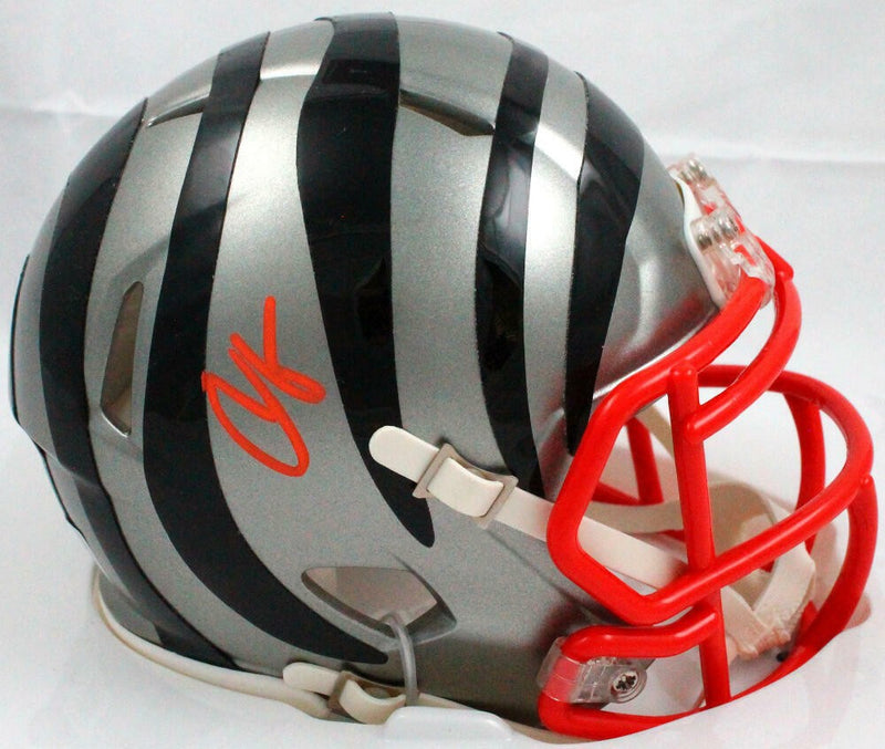 Chad Johnson Signed Cincinnati Bengals Flash Speed Mini Helmet