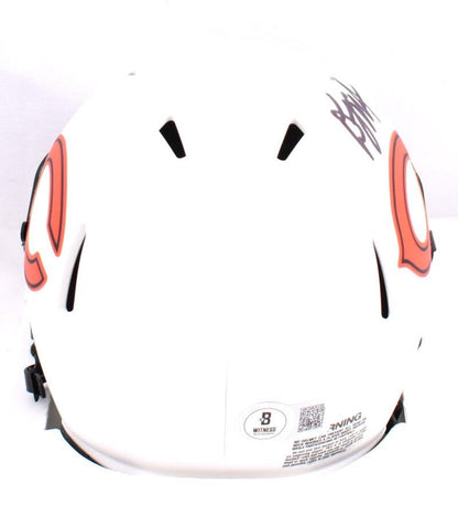 DJ Moore Autographed Chicago Bears Lunar Speed Mini Helmet