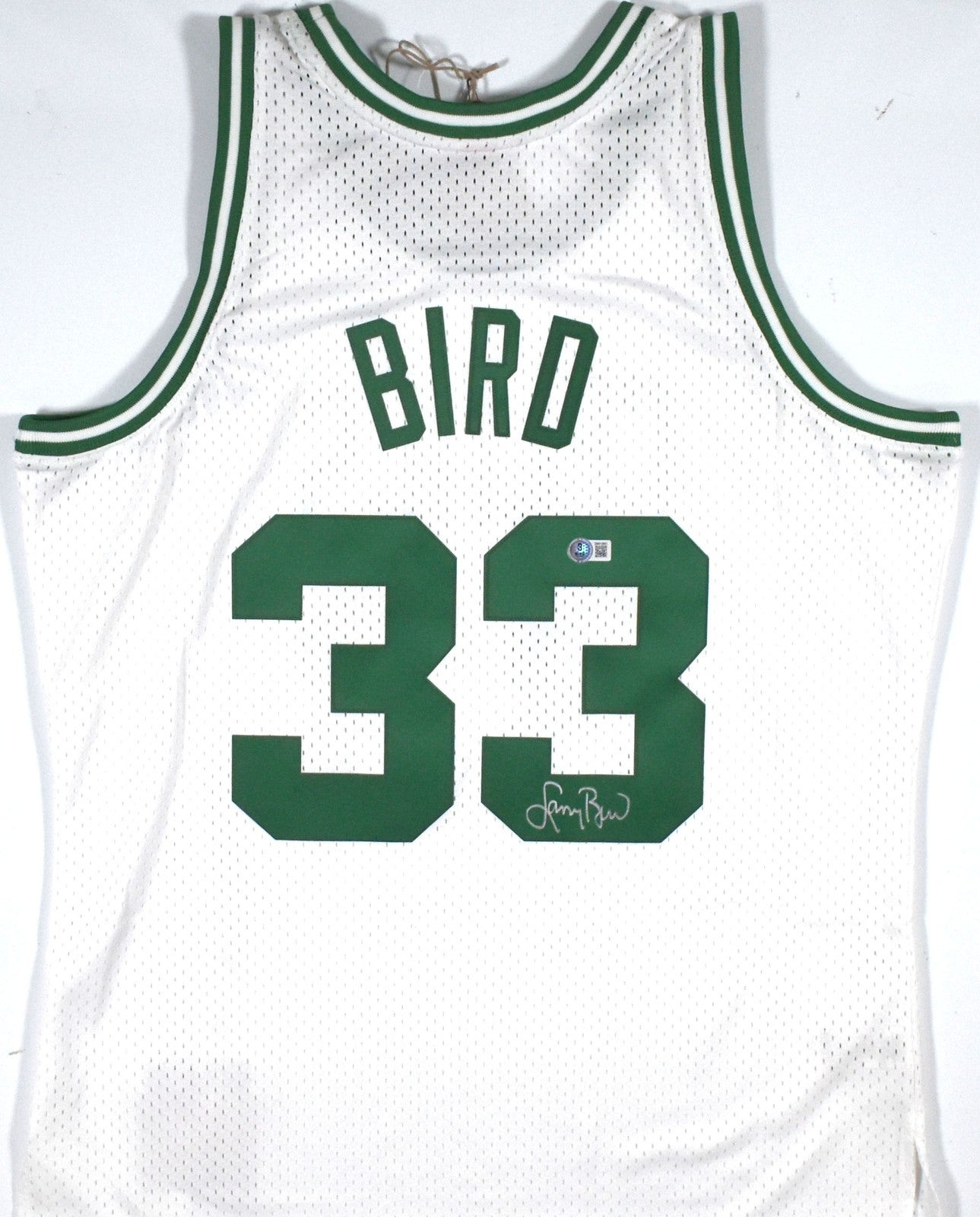 Larry Bird Autographed Boston Celtics Mitchell & Ness White Jersey