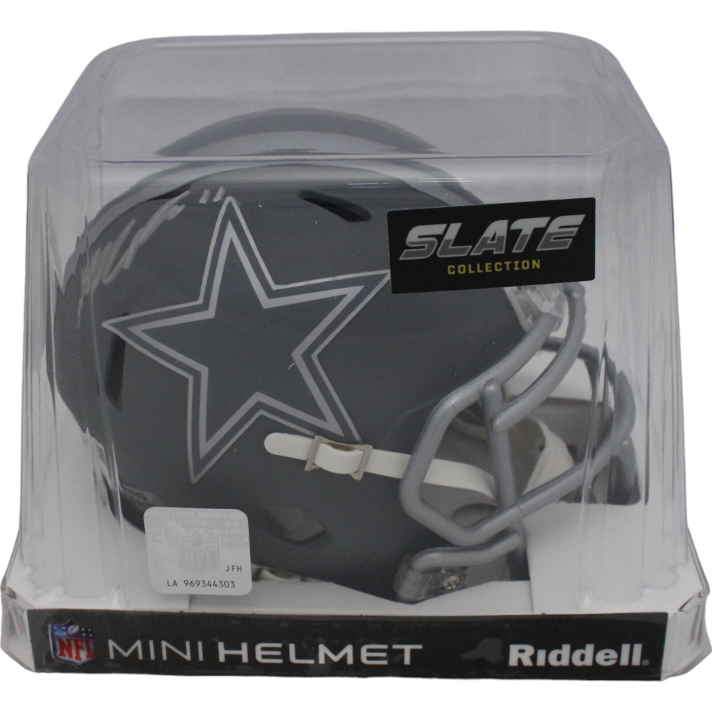 Micah Parsons Dallas Cowboys Autographed Slate Mini Helmet