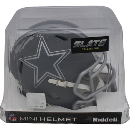 Micah Parsons Dallas Cowboys Autographed Slate Mini Helmet