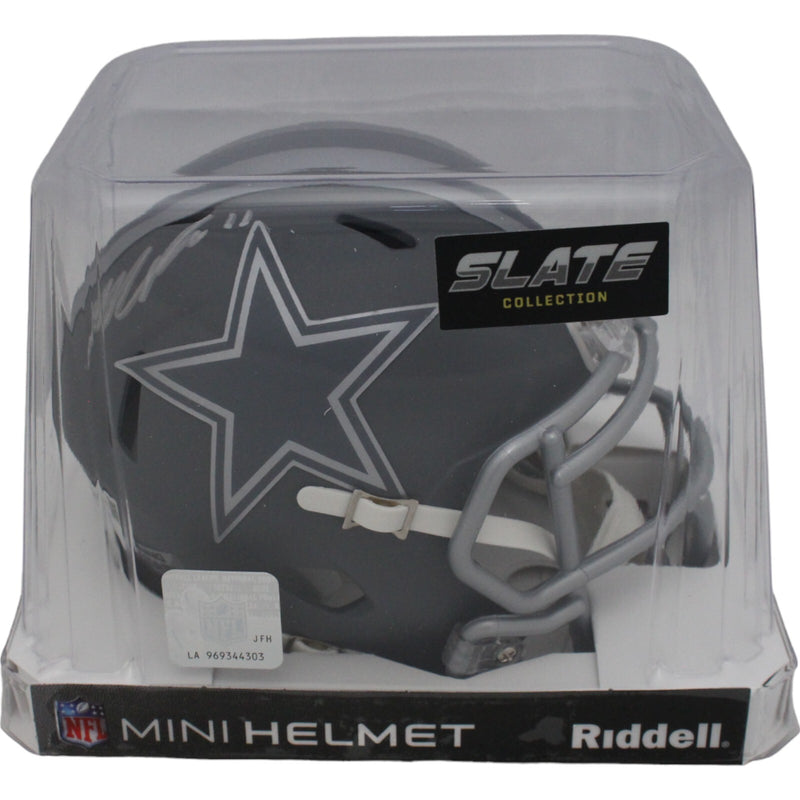 Micah Parsons Dallas Cowboys Autographed Slate Mini Helmet