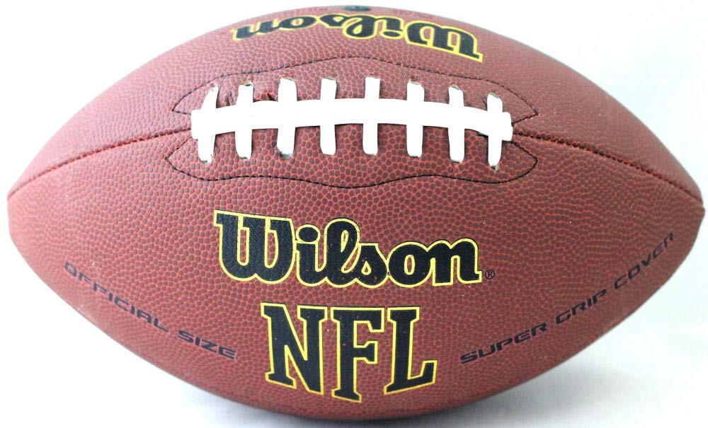 Roquan Smith Signed Chicago Bears Wilson Super Grip Football