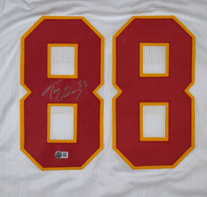 Tony Gonzalez Signed White Custom Jersey