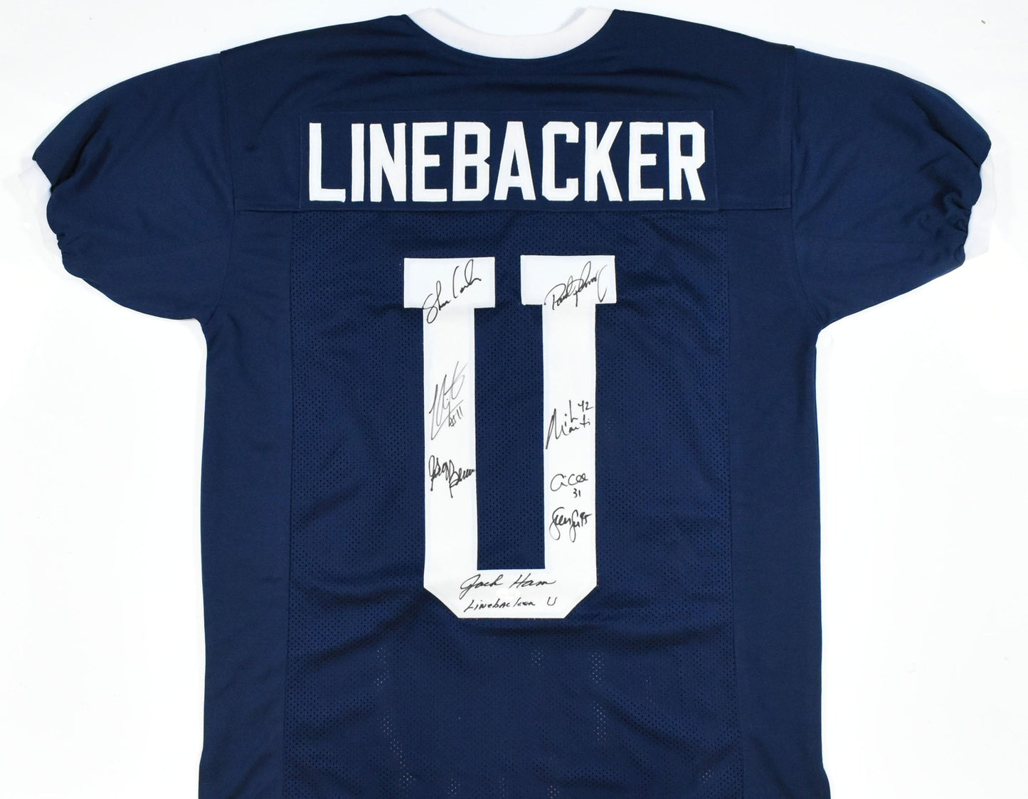 Linebacker U Multi-Signed Penn State Custom Jersey (7 Signers)