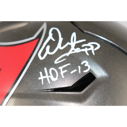 Warren Sapp Signed Tampa Bay Buccaneers Mid-Size Midi Helmet (HOF)