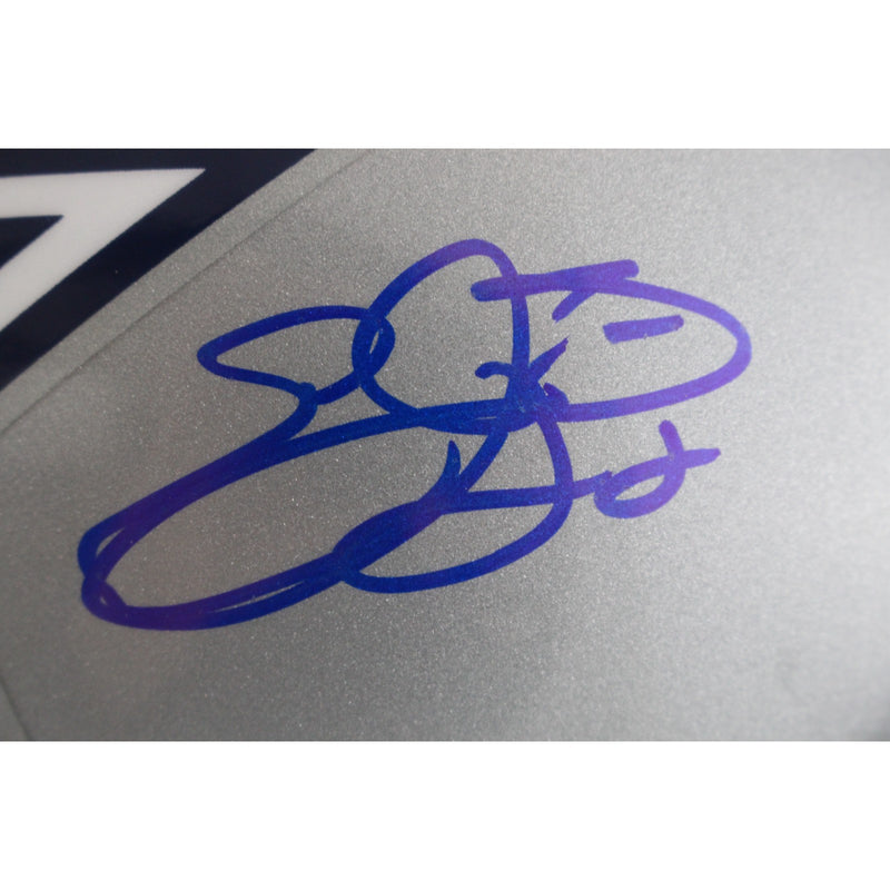 Emmitt Smith & Tony Dorsett Signed Dallas Cowboys Full Size Replica Helmet