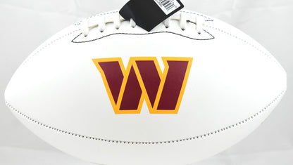 Terry McLaurin Signed Washington Commanders Logo Football