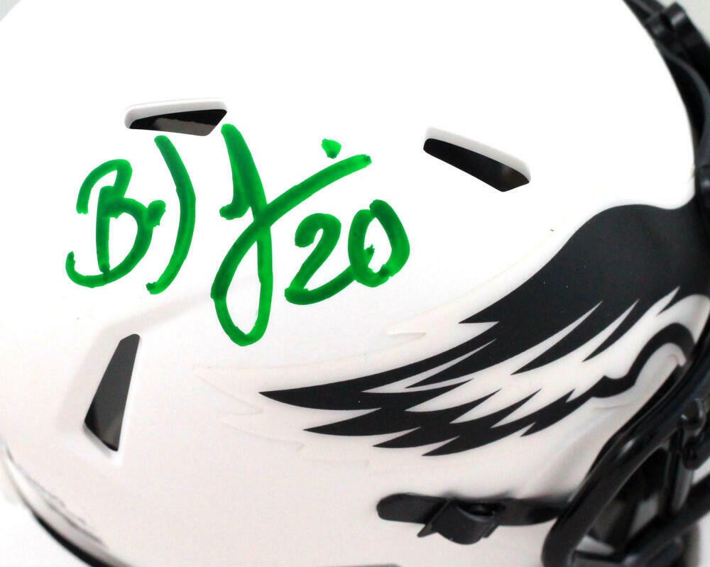 Brian Dawkins Signed Philadelphia Eagles Lunar Speed Mini Helmet