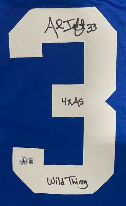 Al Iafrate Signed Toronto Custom Hockey Jersey (4x AS, Wild Thing) Beckett COA