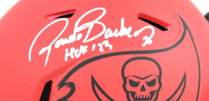 Ronde Barber Signed Tampa Bay Buccaneers Rave Speed Mini Helmet
