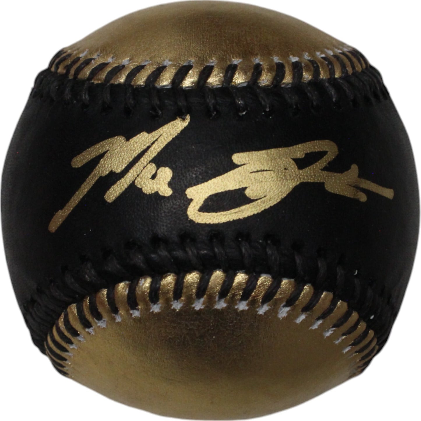 Max Scherzer Autographed Toronto Blue Jays Black & Gold OML Baseball