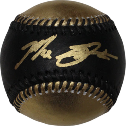 Max Scherzer Autographed Toronto Blue Jays Black & Gold OML Baseball