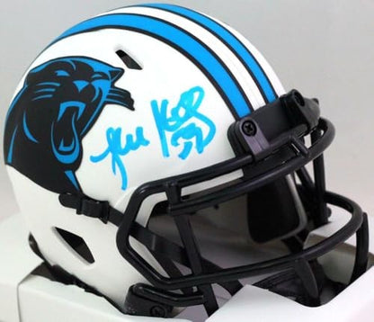 Luke Kuechly Signed Carolina Panthers Lunar Speed Mini Helmet