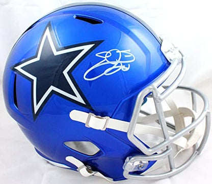 Emmitt Smith Signed Dallas Cowboys Full Size Flash Speed Helmet