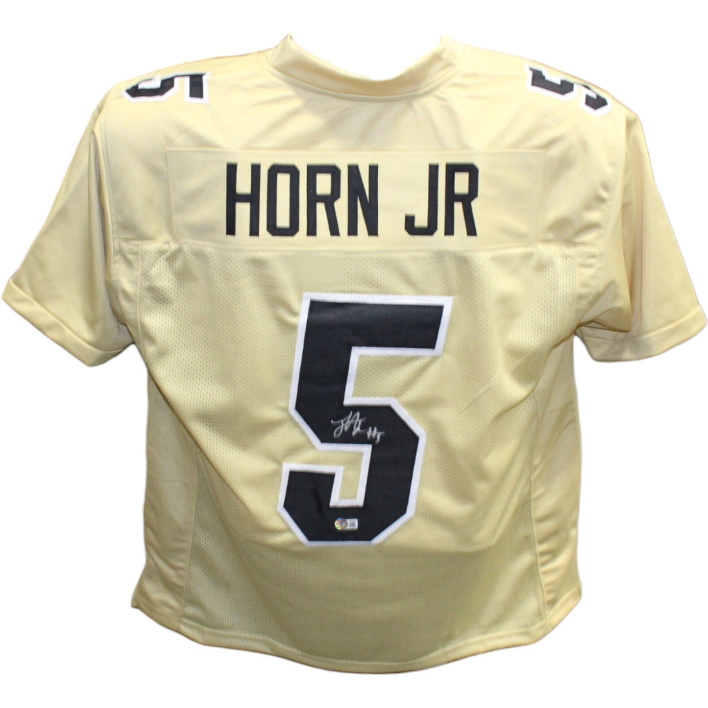 Jimmy Horn Jr. Signed Colorado Buffaloes Style Football Jersey - Gold