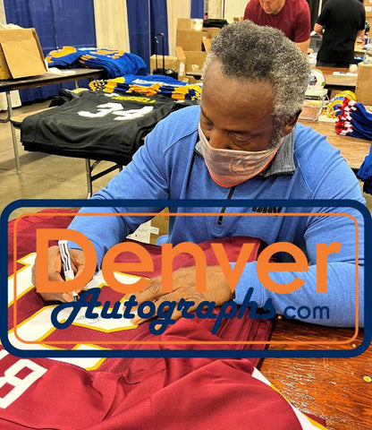 Earnest Byner Signed Washington Redskins Custom Jersey Beckett BAS